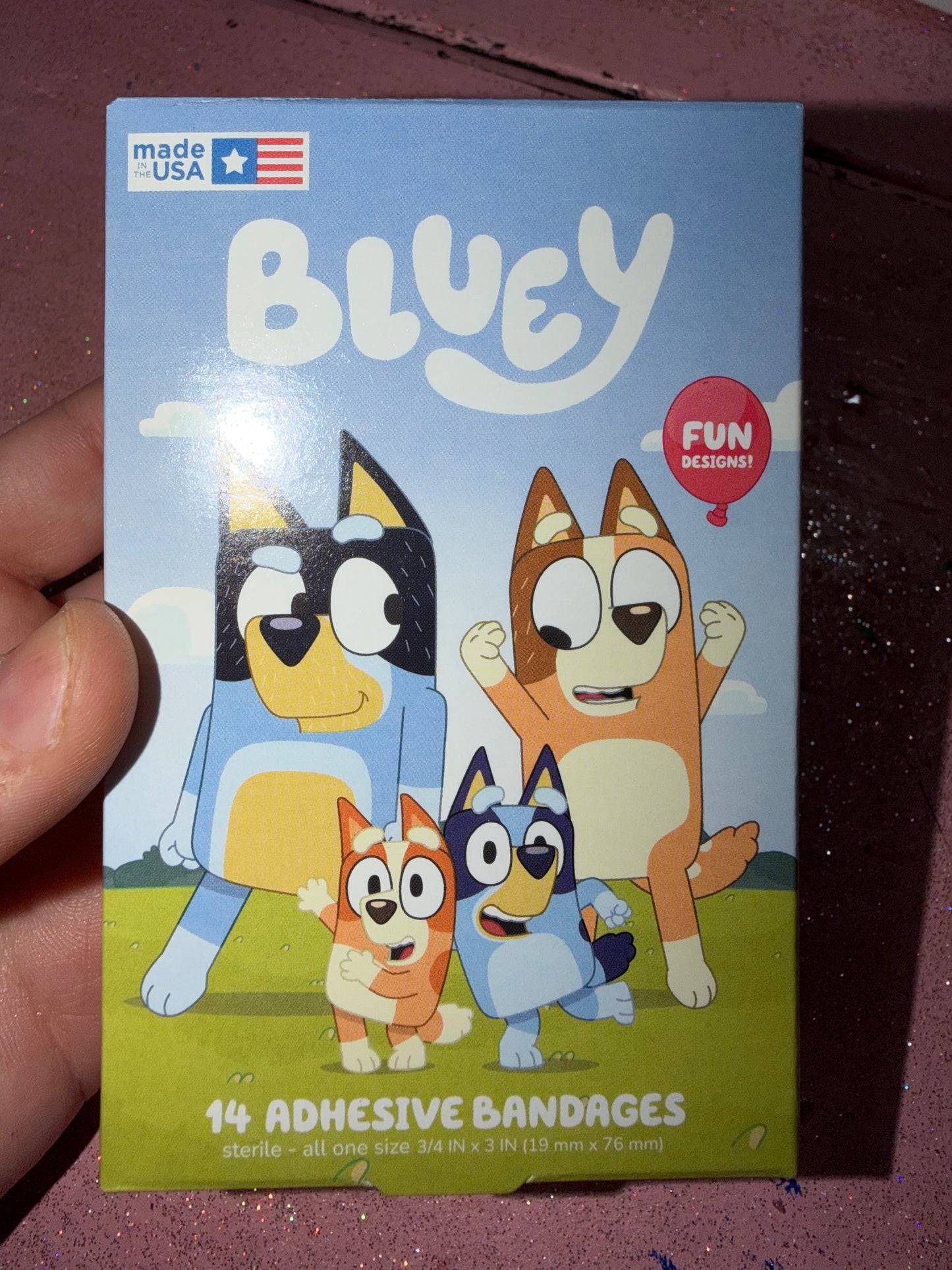 Bluey bandaids