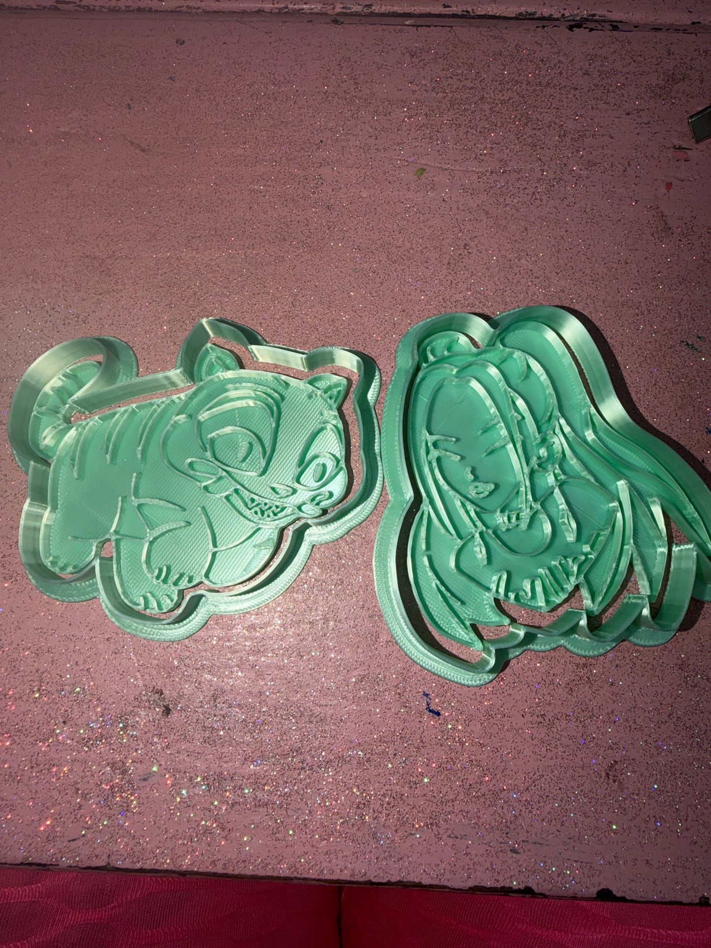 Demon hunters cookie cutters