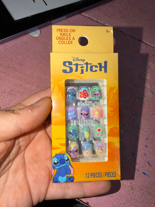 Stitch kids nails