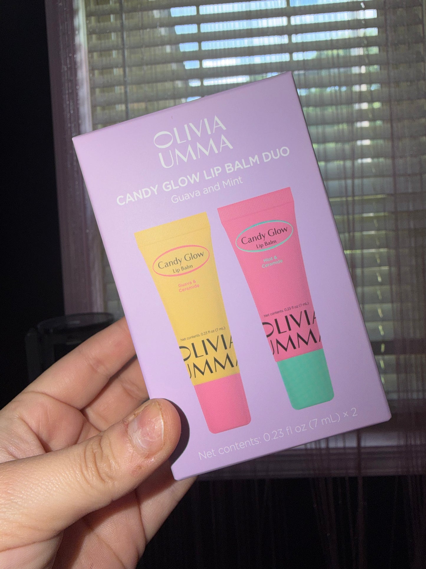 Candy glow lip balm set