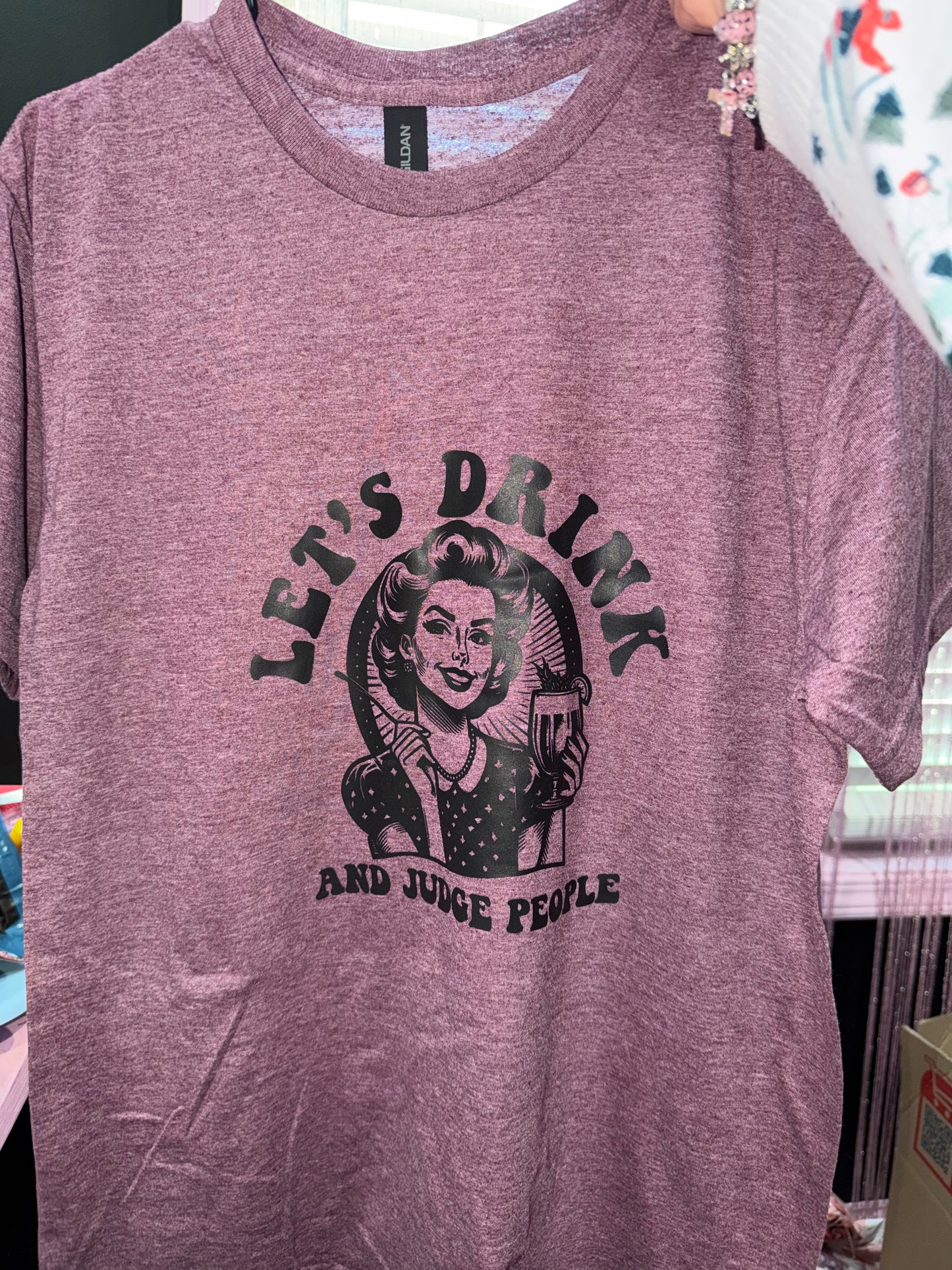 Let’s drink graphic tee (M)