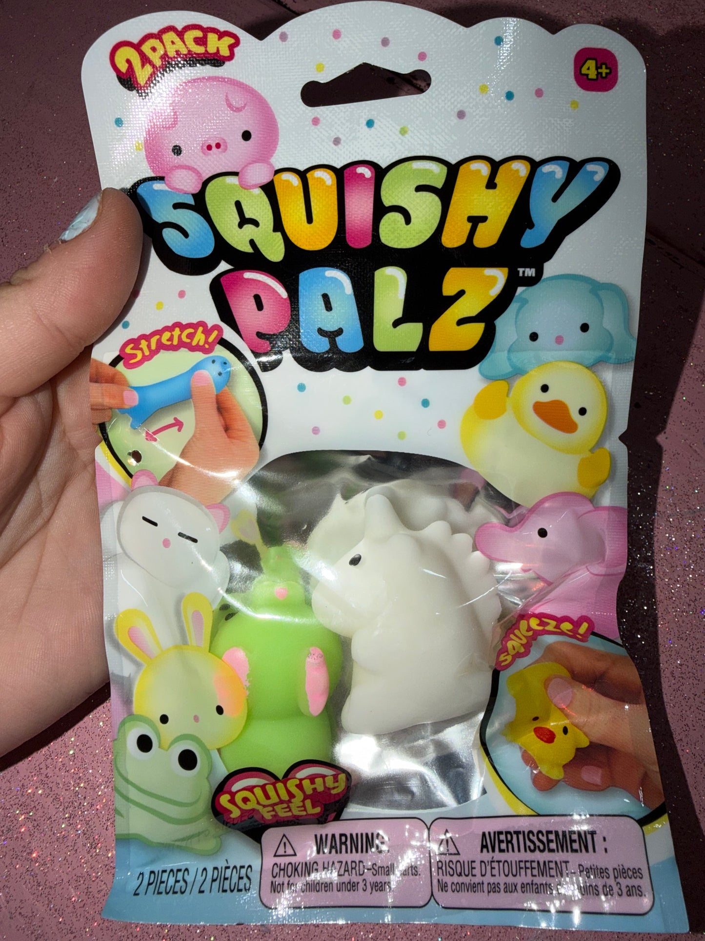Squishy animals 2 pack