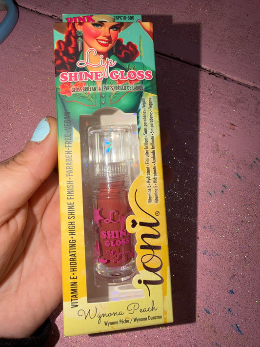 Lip gloss shade “Winona peach”