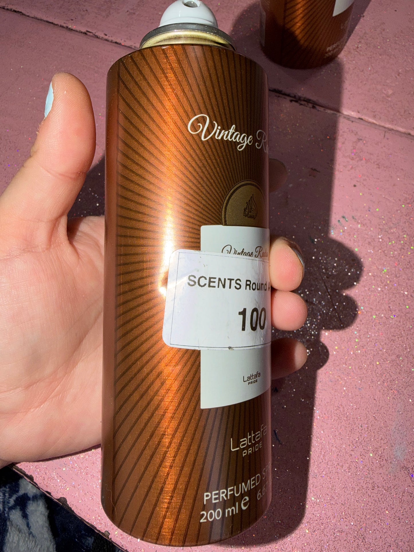 Vintage radio men’s body spray