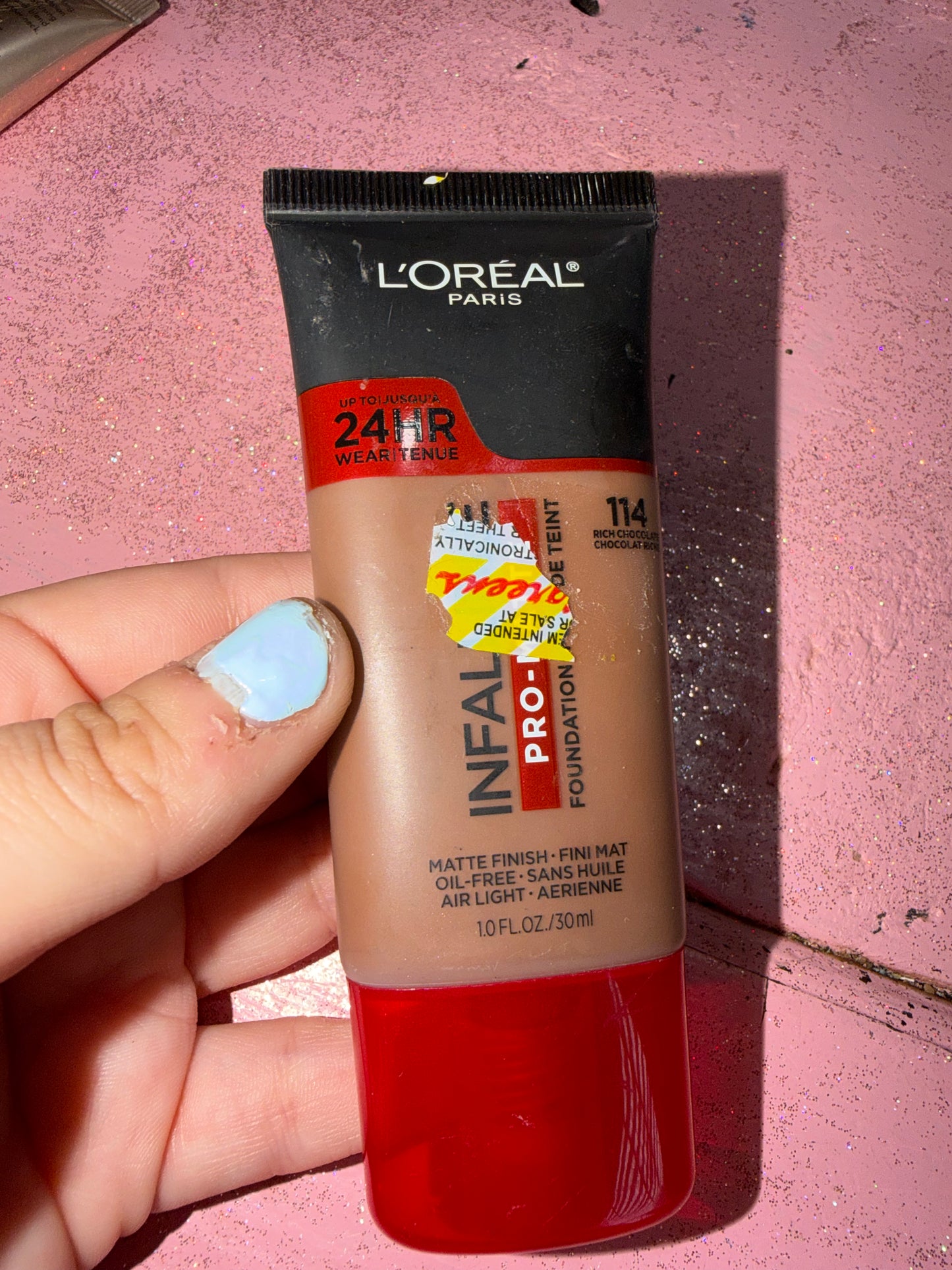 L’Oréal foundation shade 114