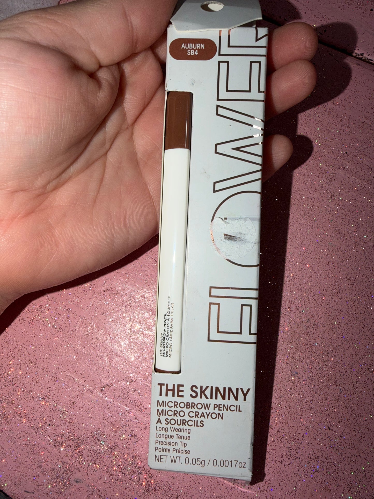 Flower eyebrow pencil shade AUBURN