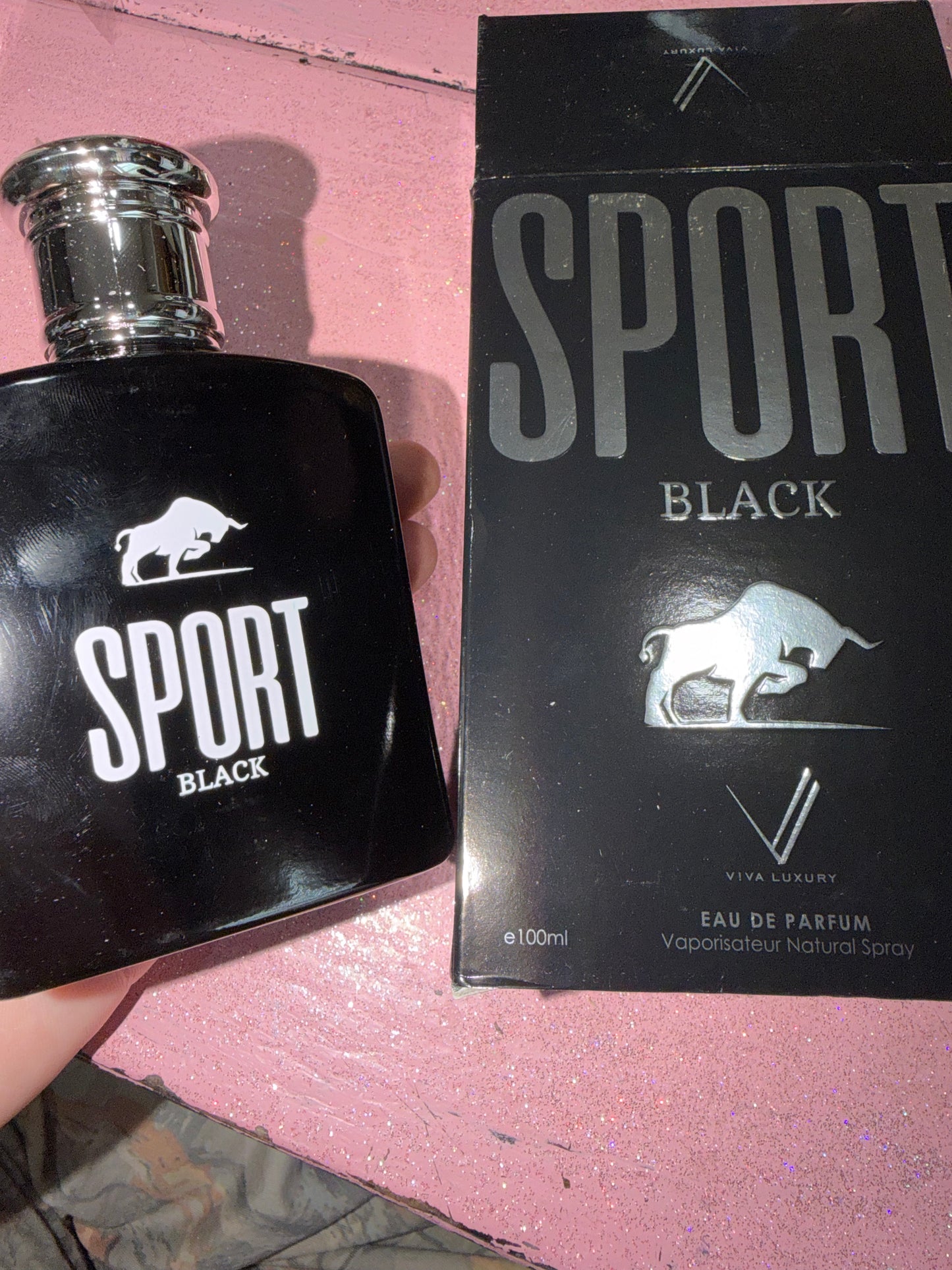 Sport black cologne