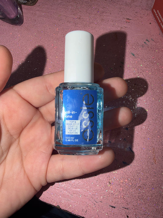 Essie top and base coat
