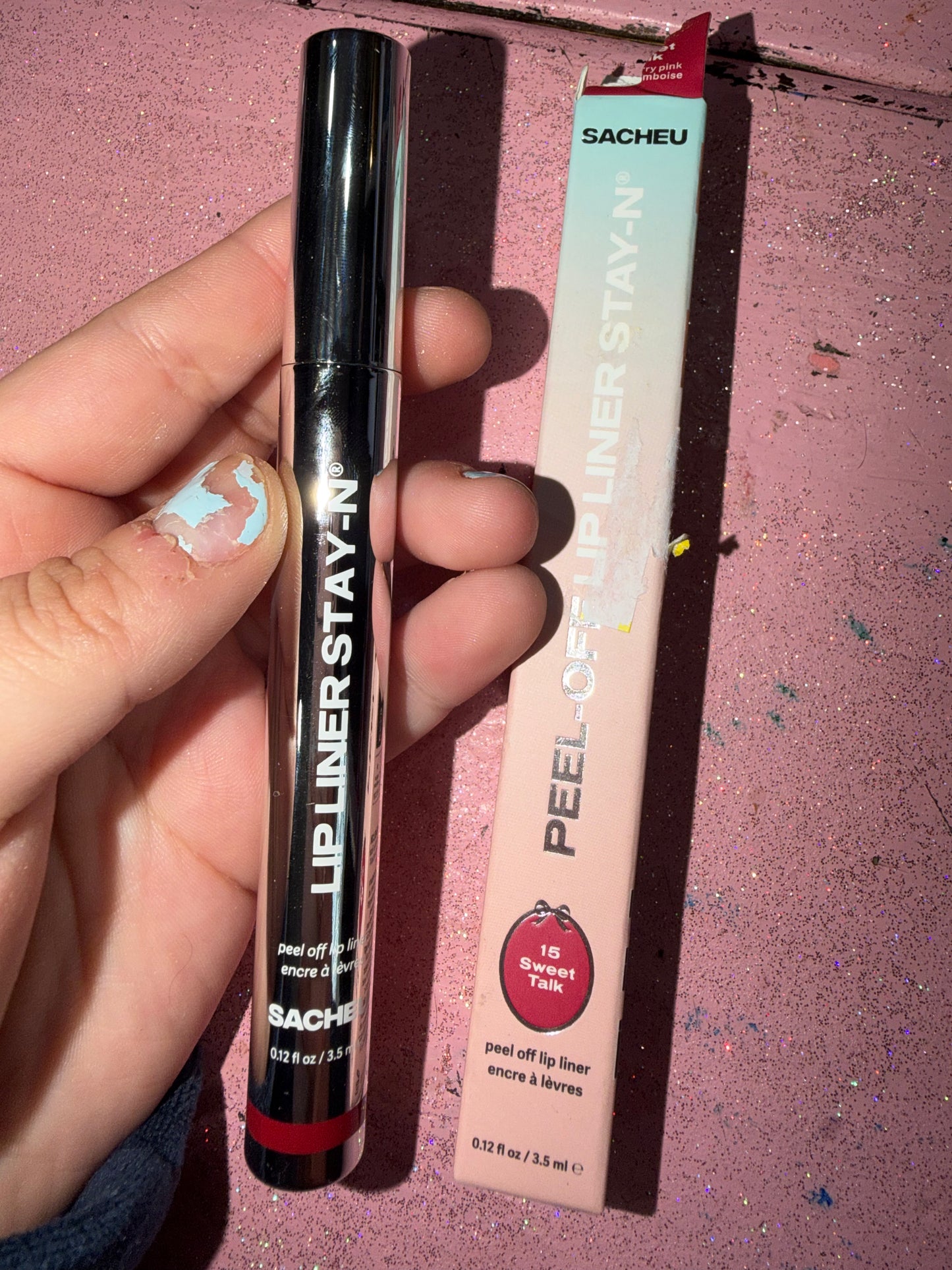 Peel off lip linear shade “sweet talk”