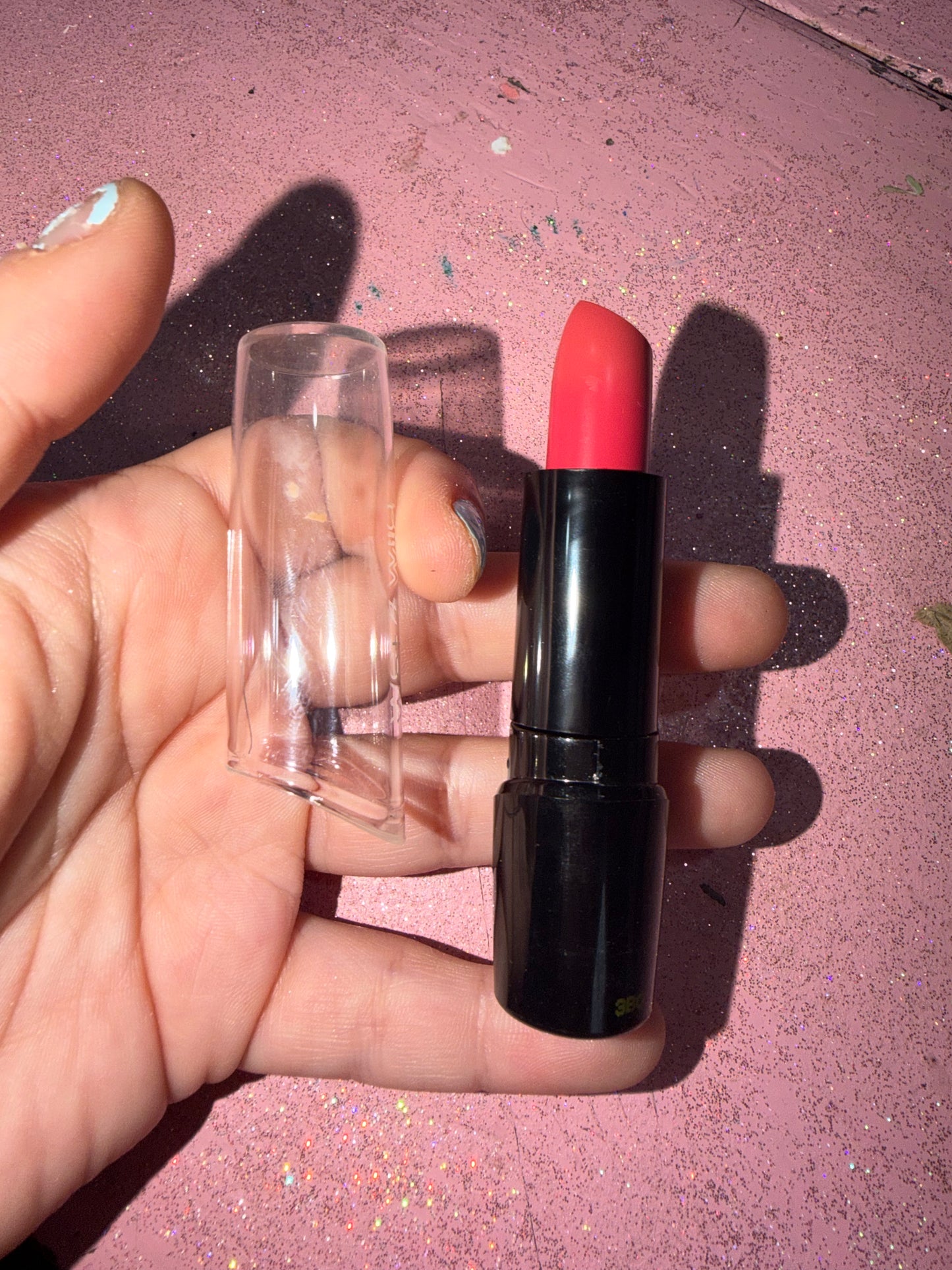Wet n wild lipstick shade “hot Paris pink”