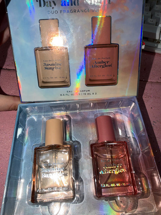 Day and night duo fragrance set
