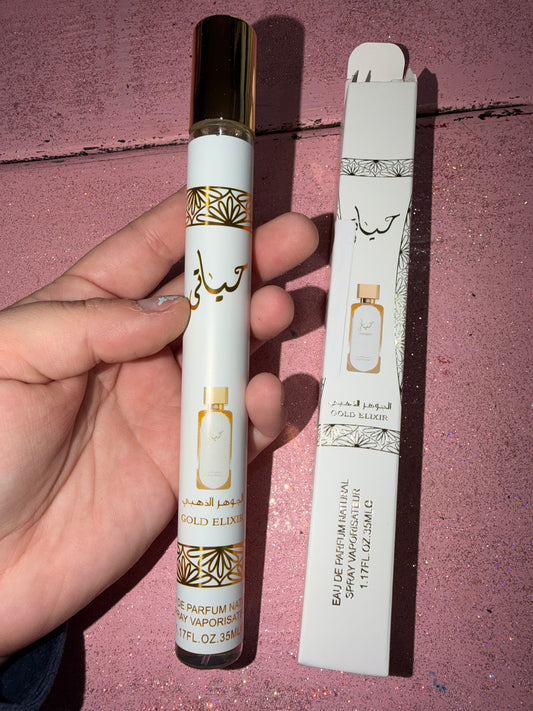 Gold elixir perfume