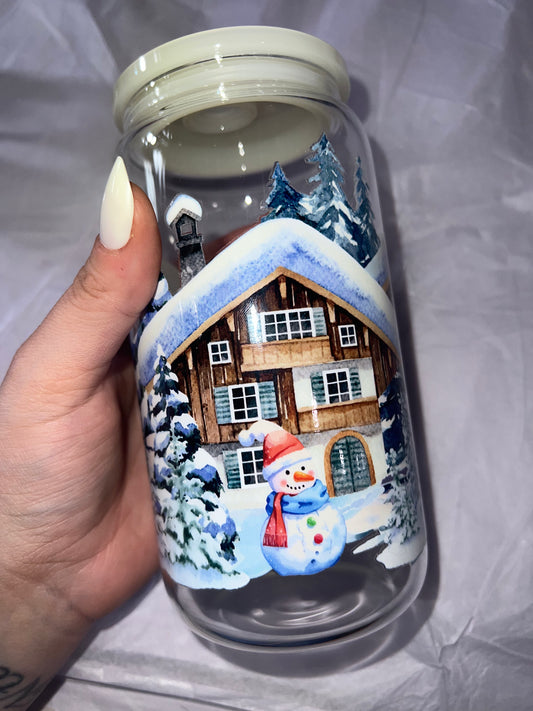 Snowman cup