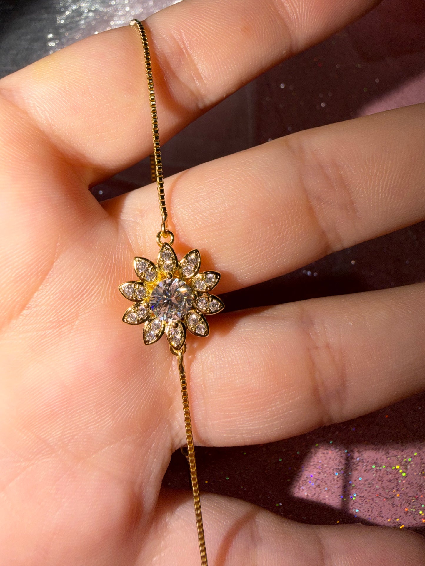 Flower bracelet