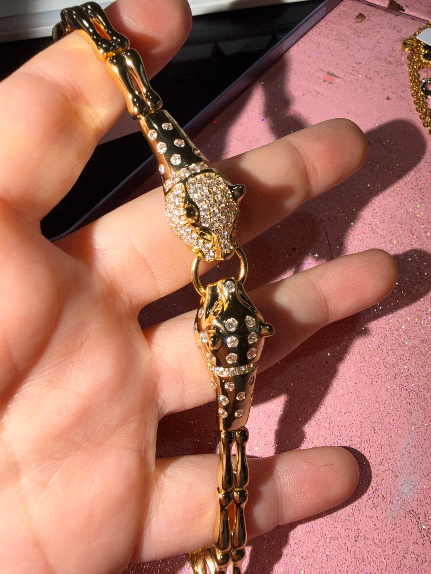 Cheetah bracelet