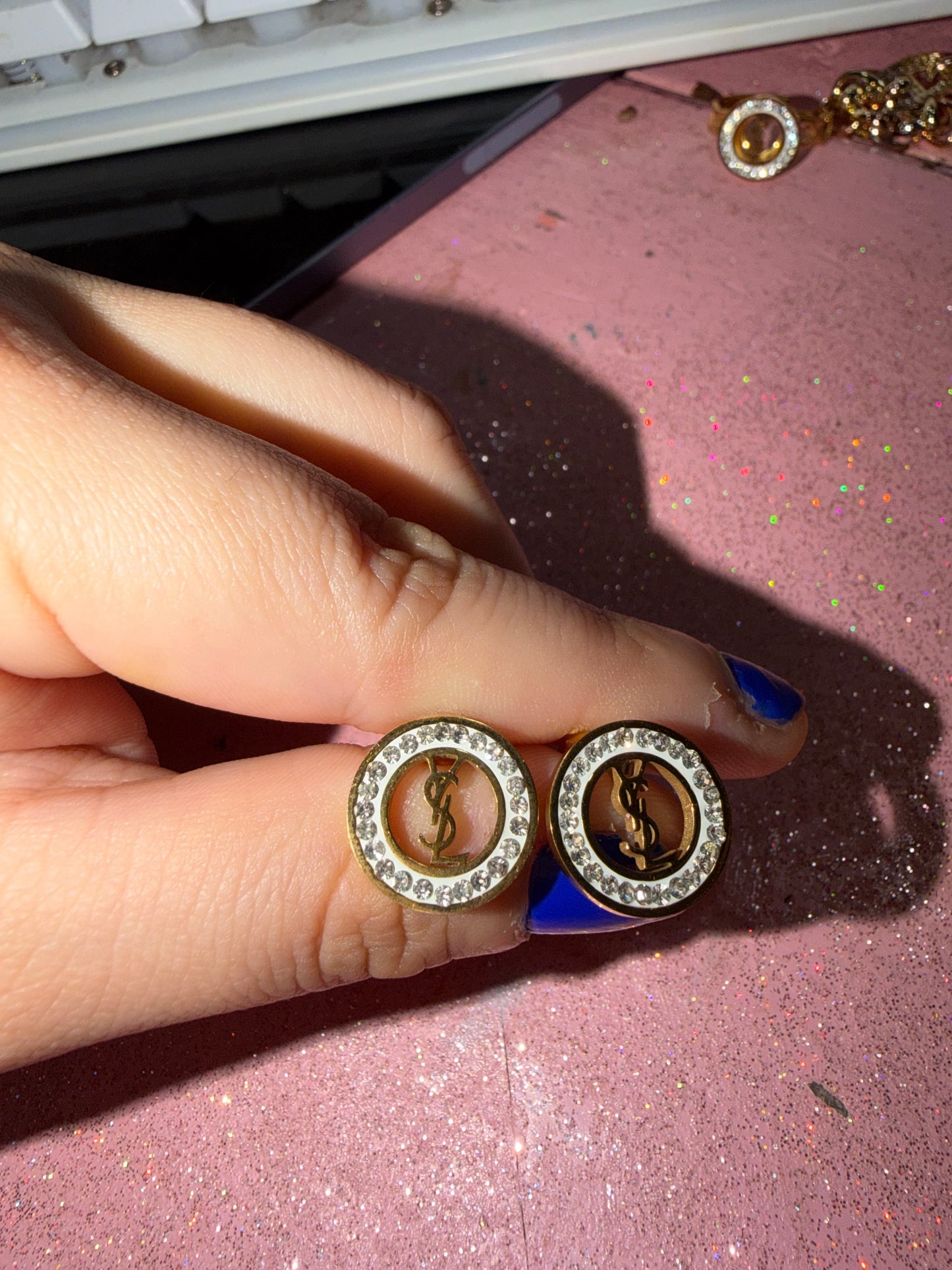 YSL earrings