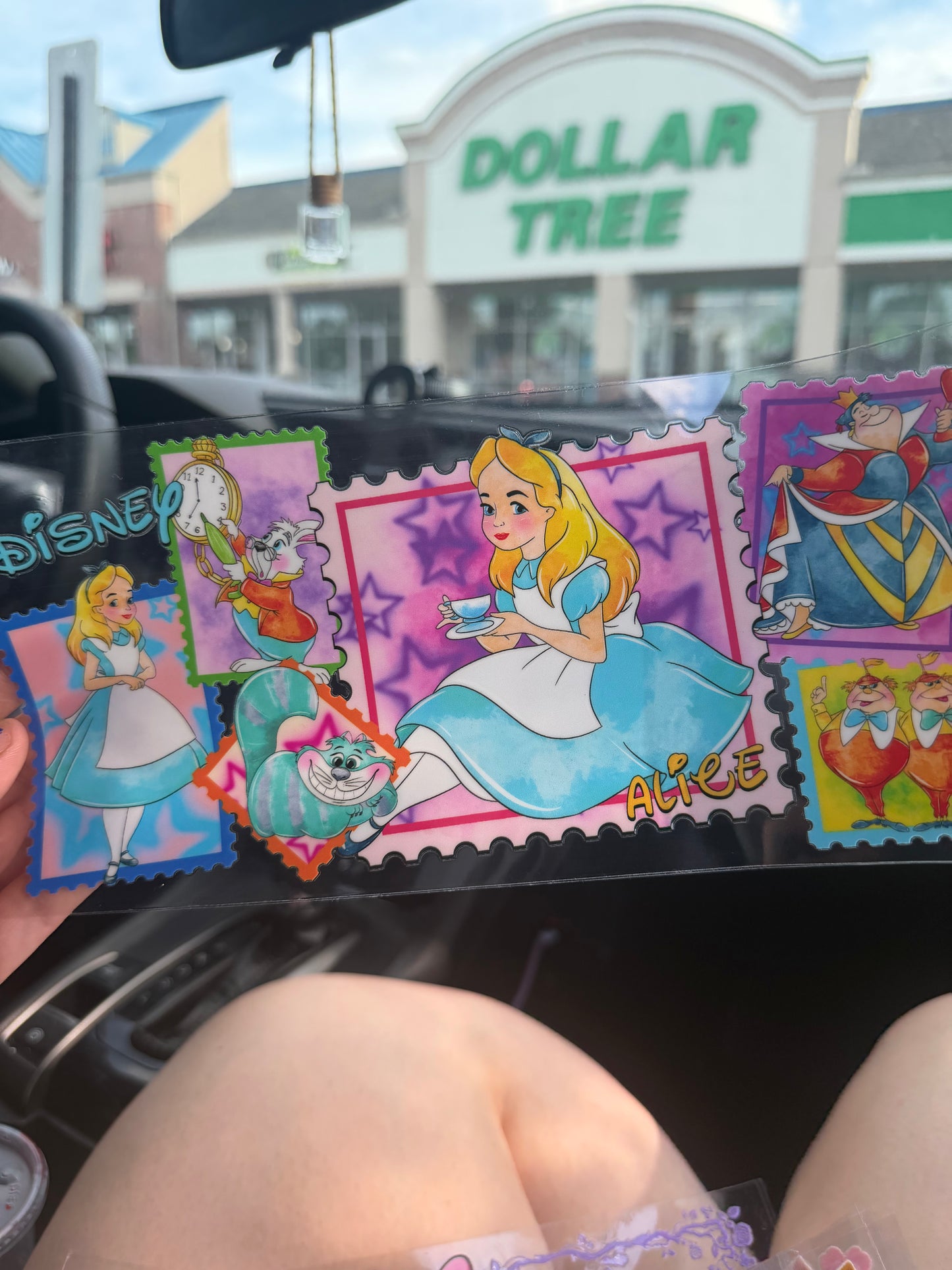 Alice and wonderland wrap