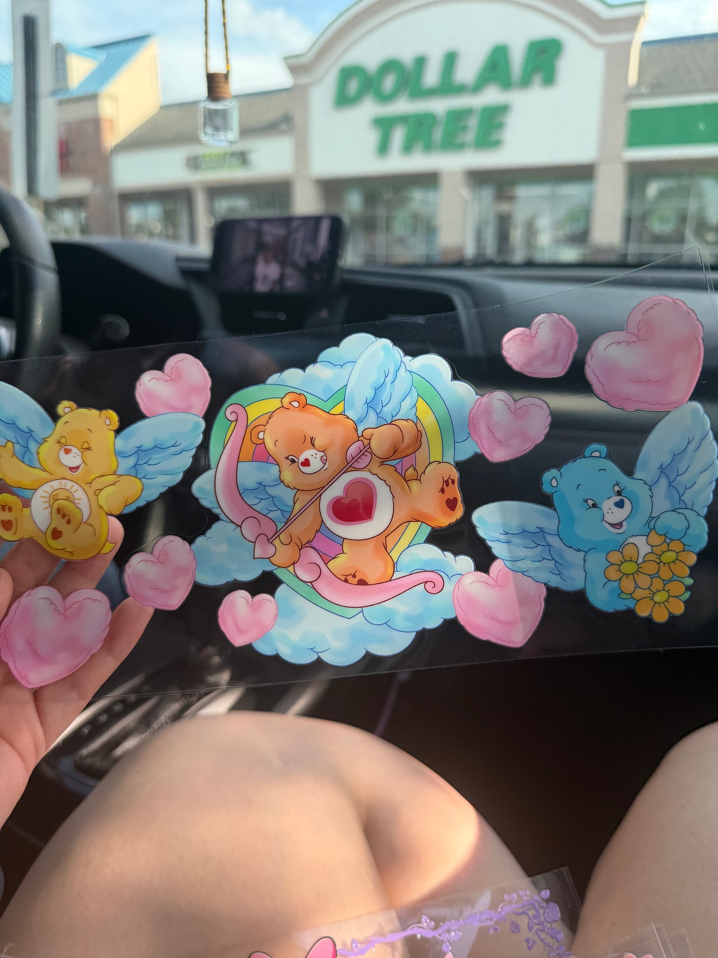 Cupid care bear wrap