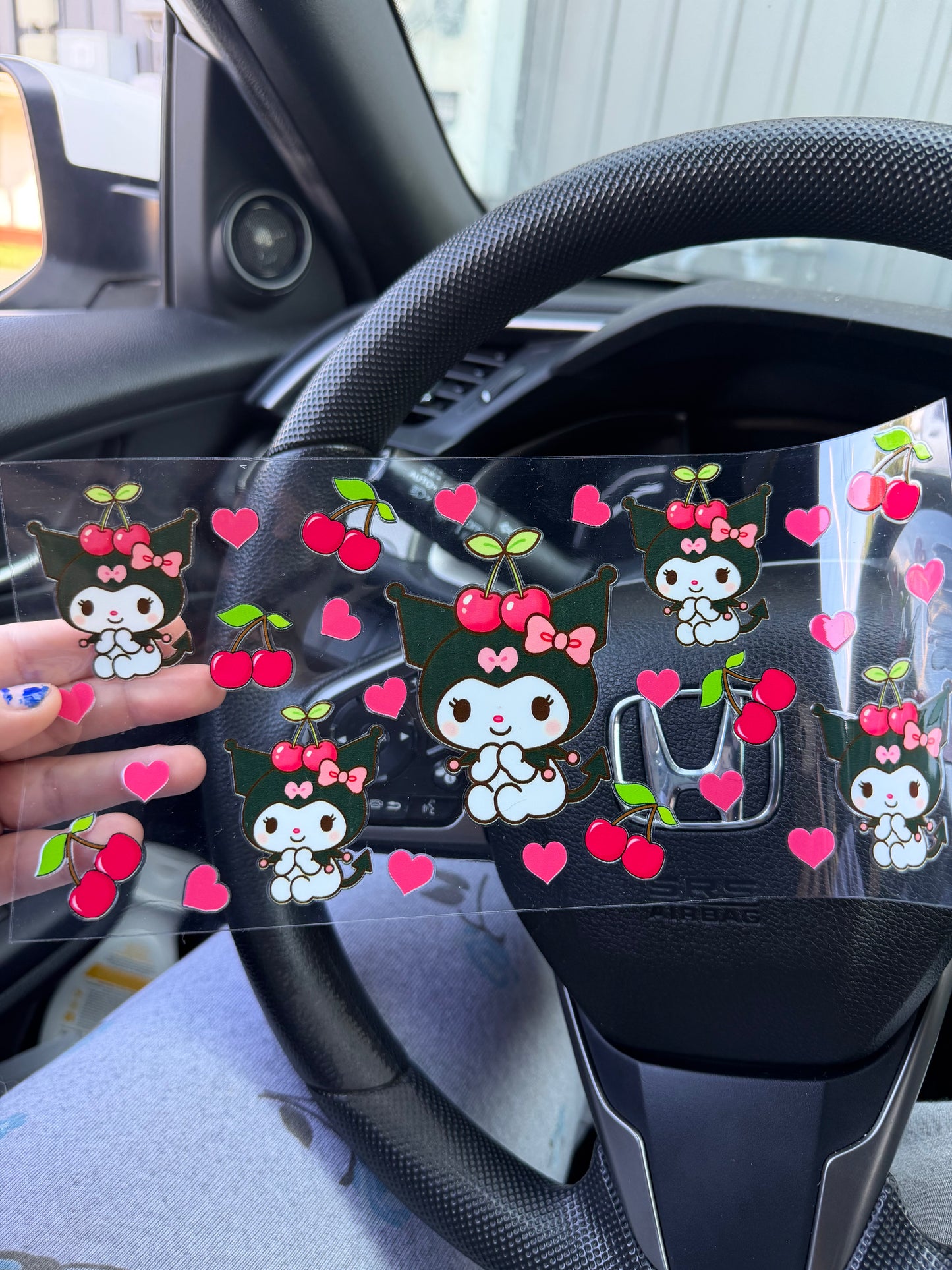 Kuromi cherry wrap