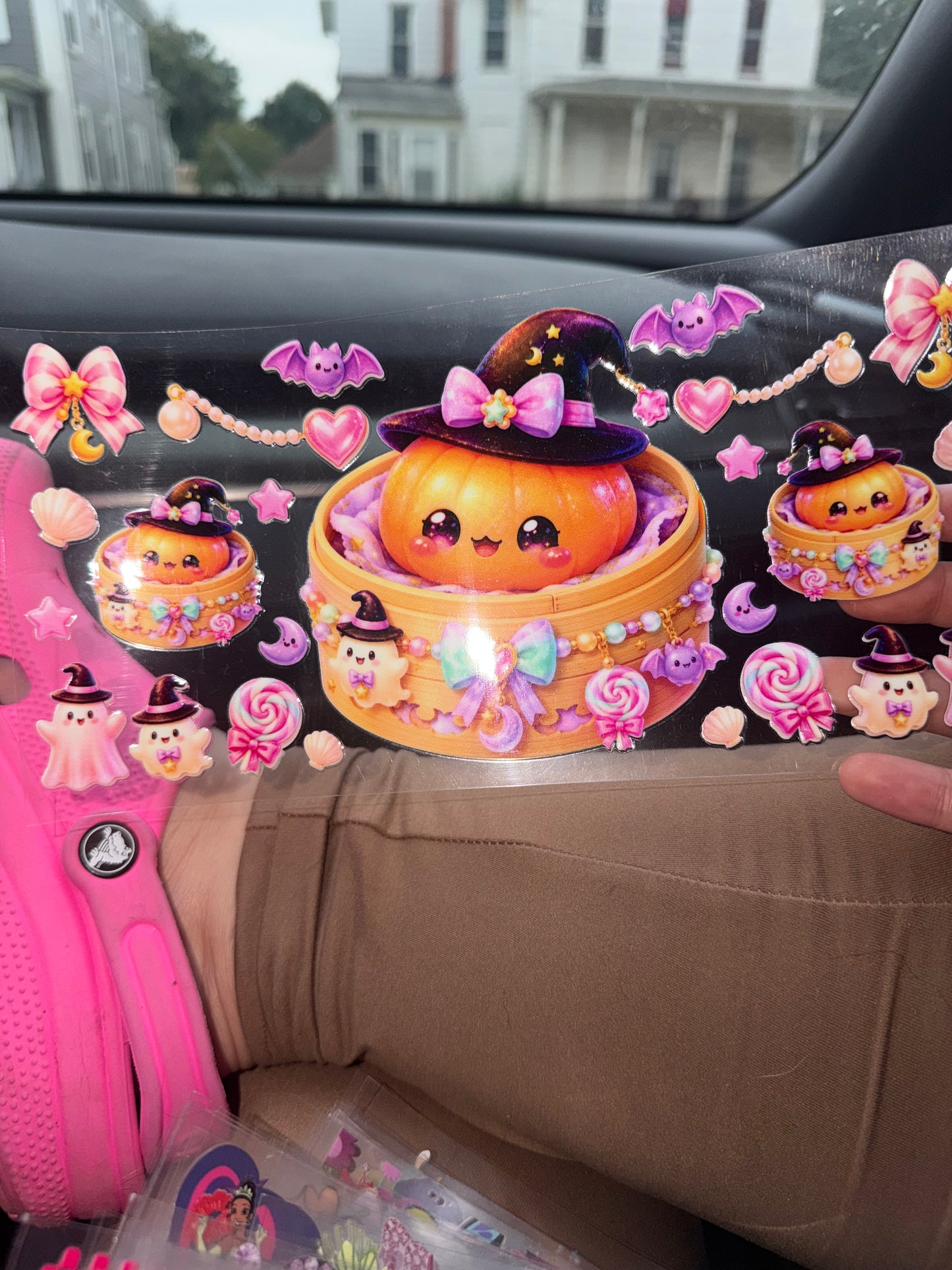 Halloween dumpling wrap