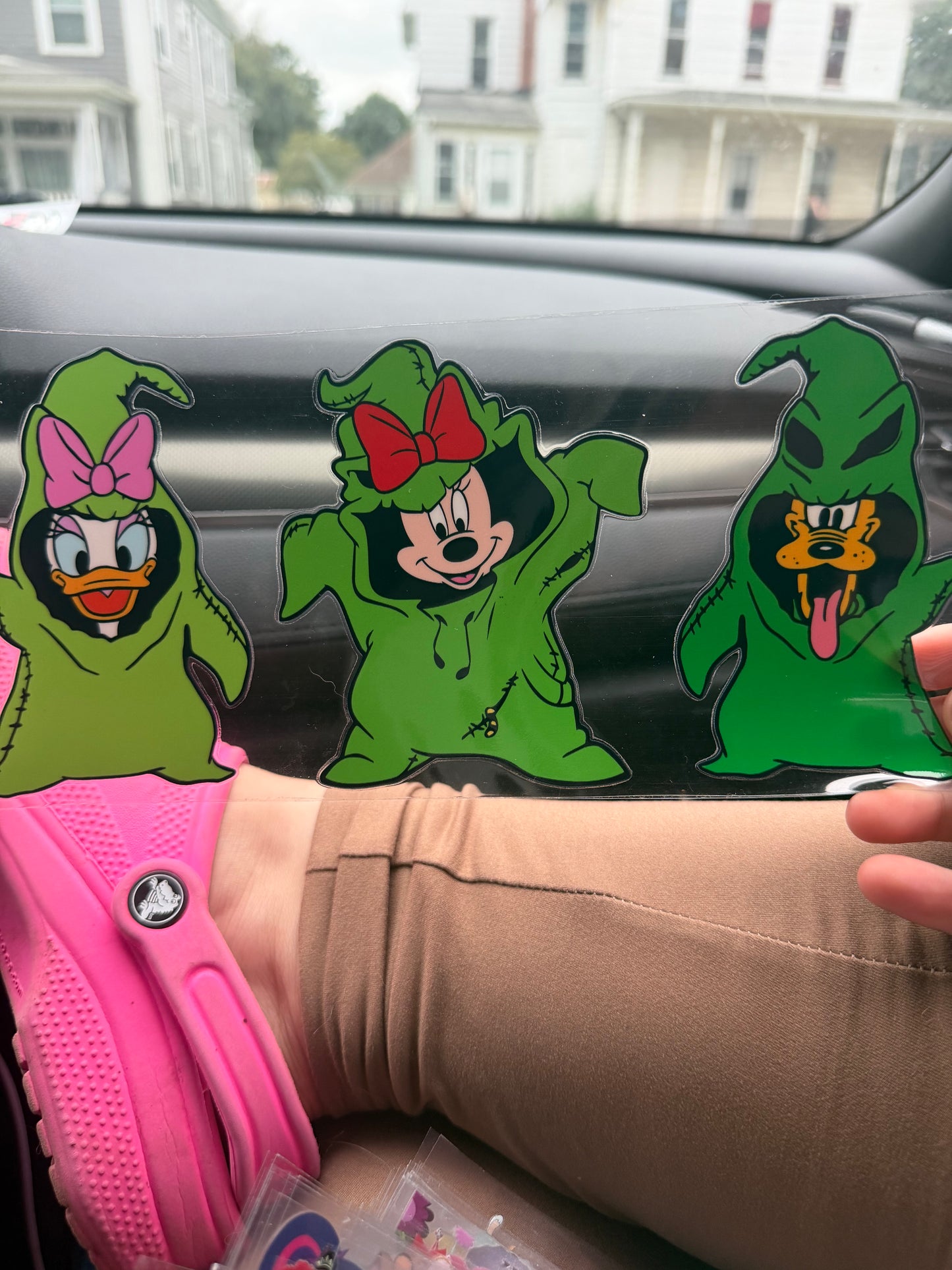 Oogie boogie Mickey friends wrap