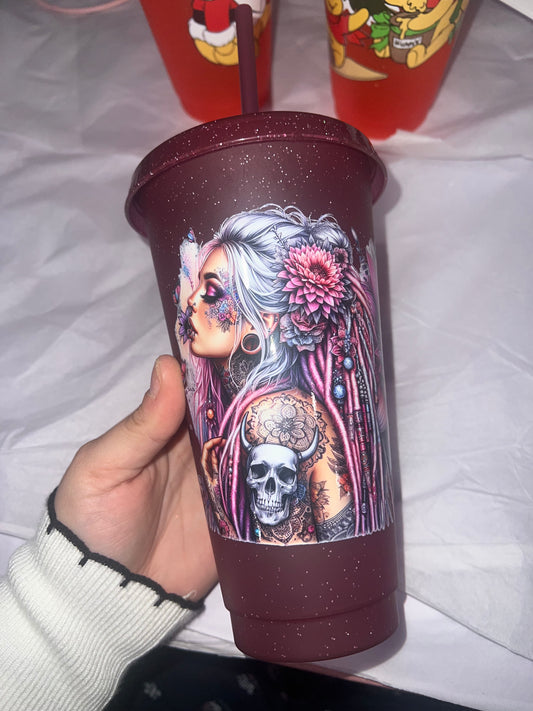 Tattoo women cup