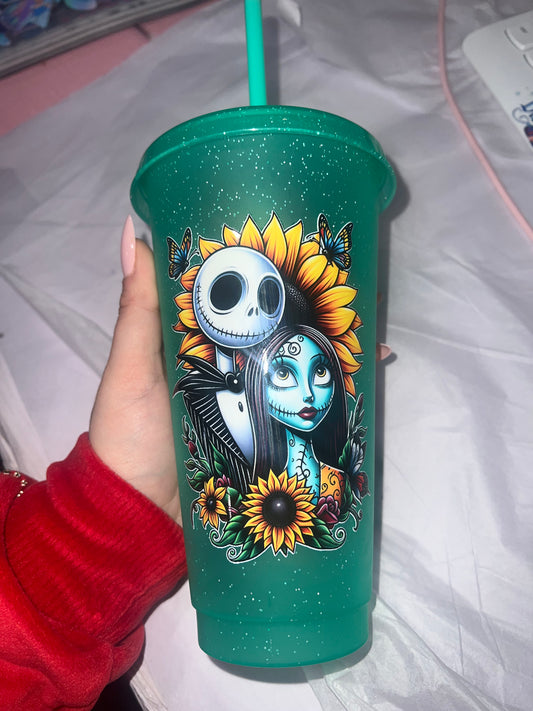 Jack and Sally cup