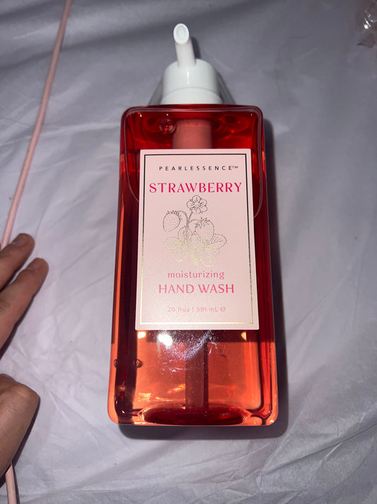 Strawberry hand soap