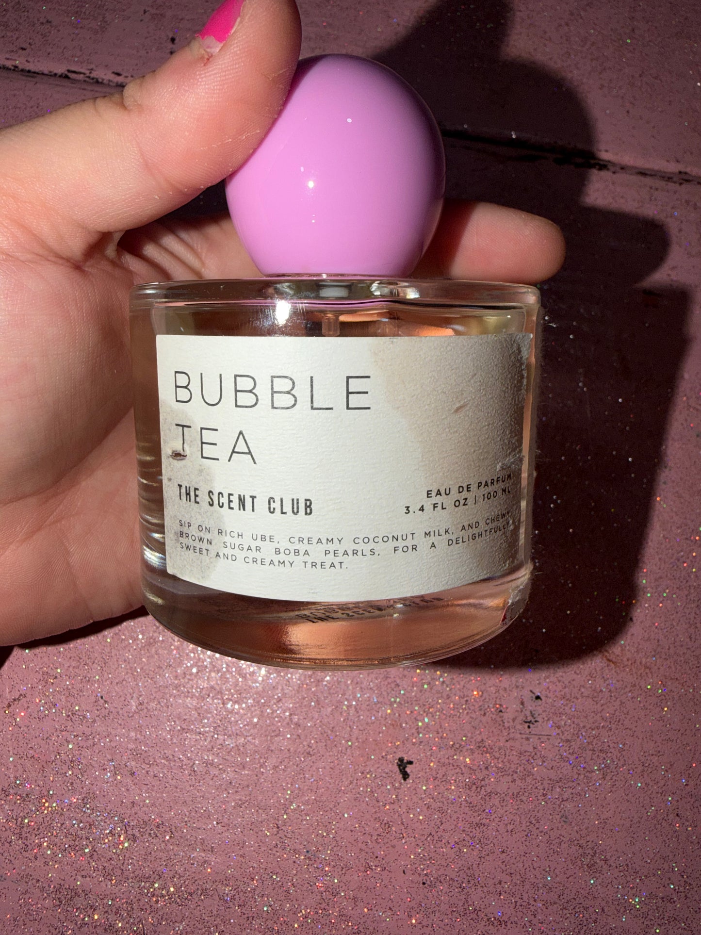 Bubble tea perfume