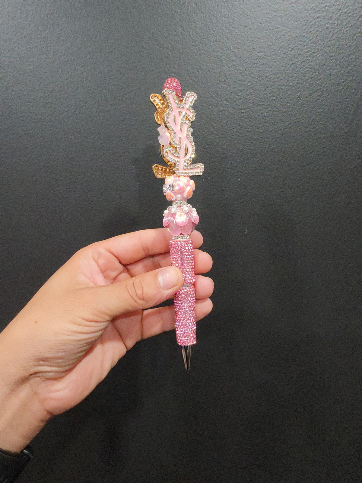 YSL Rhinestone pen