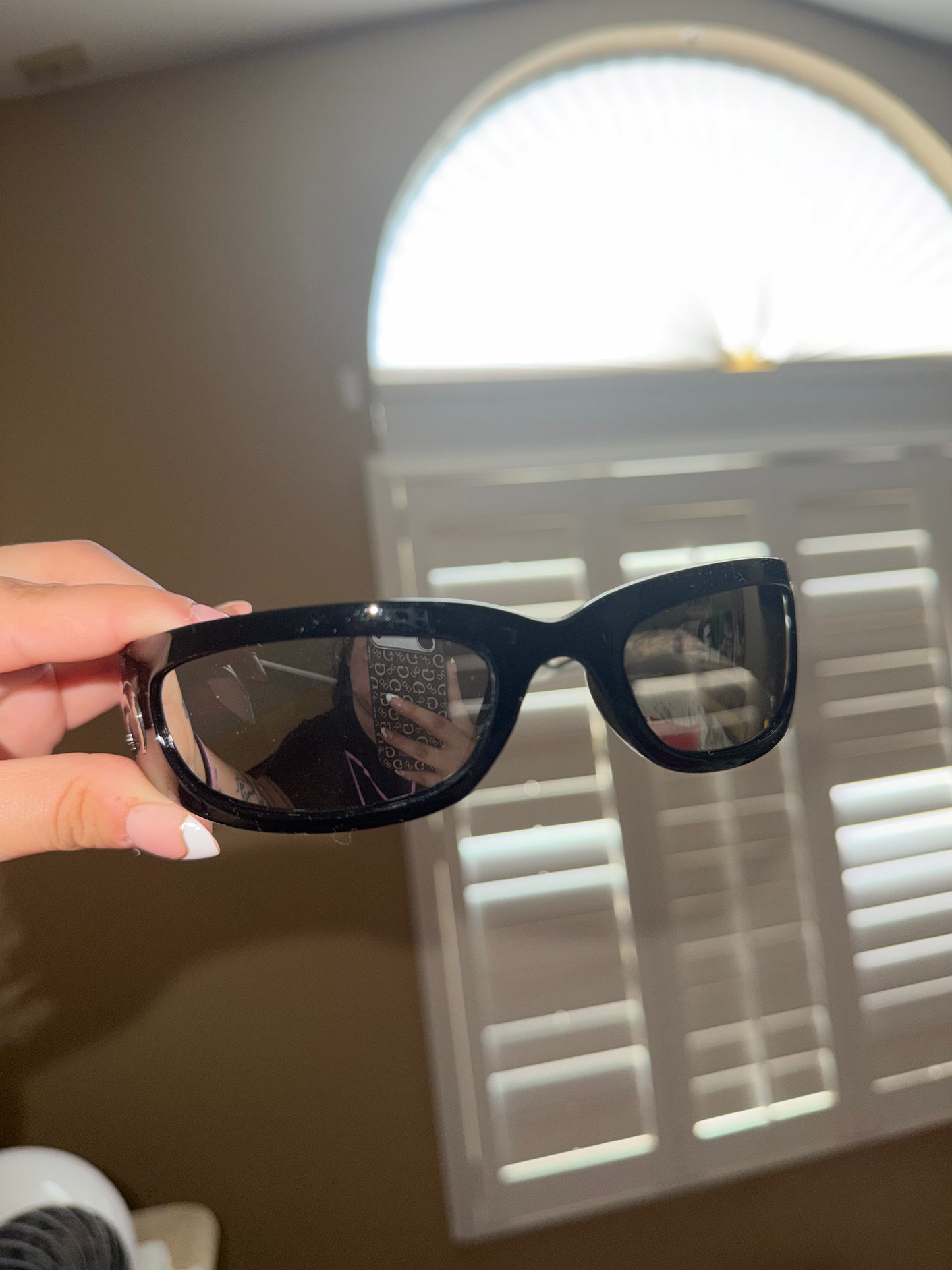 Black bug eye sunglasses