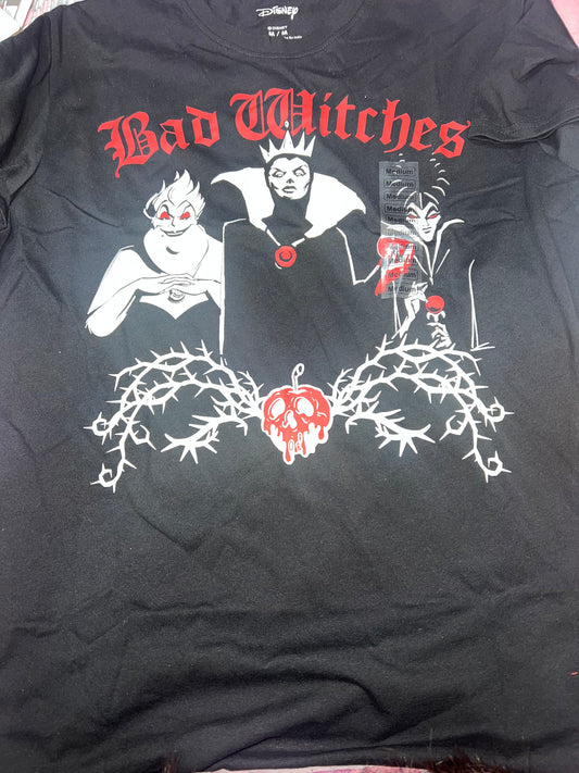 Bad witches graphic tee (M)