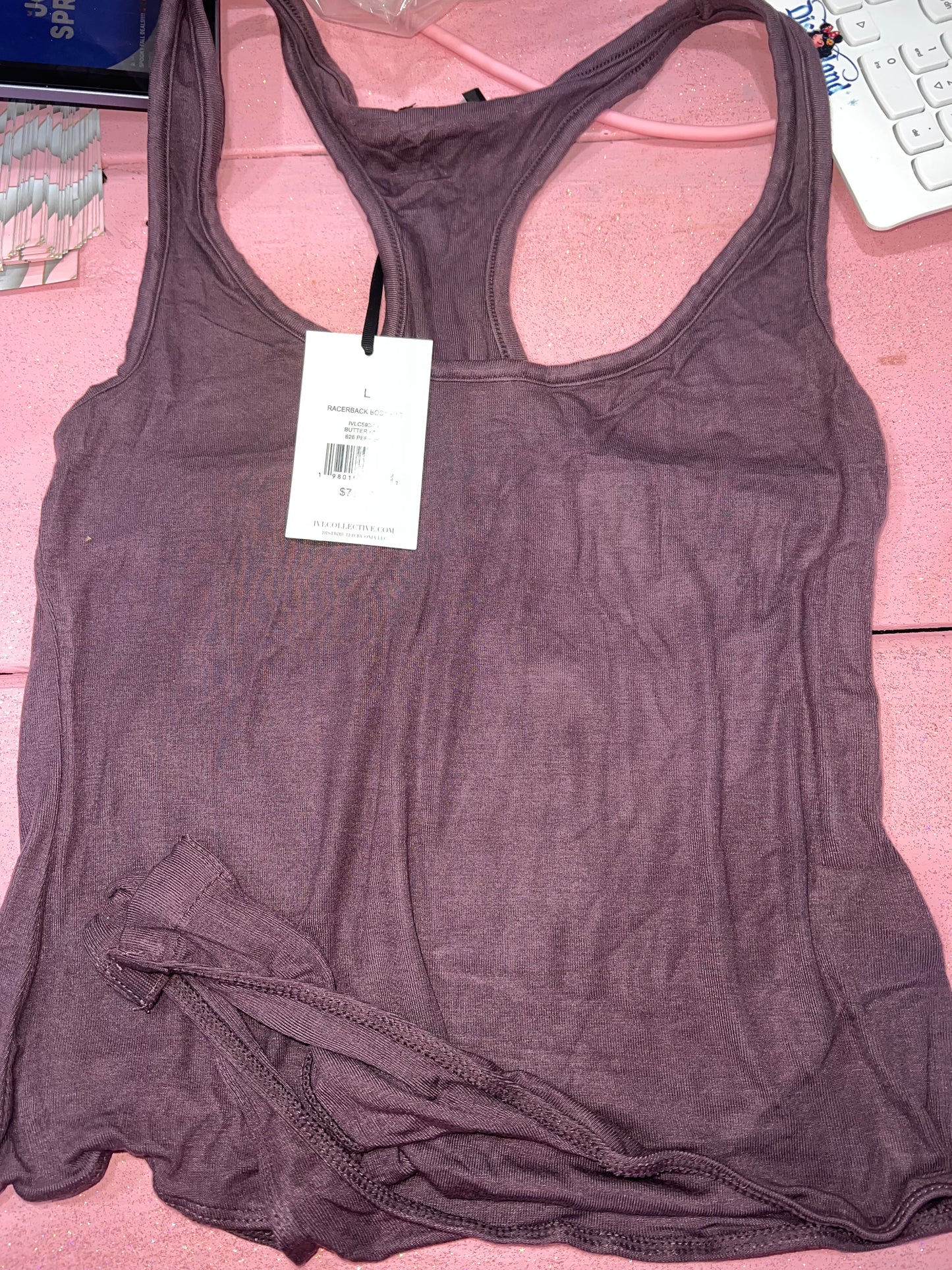Racerback bodysuit (L)