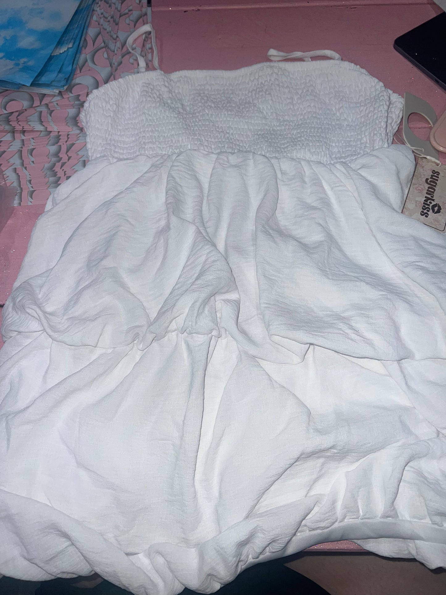 White puffy dress (XL)