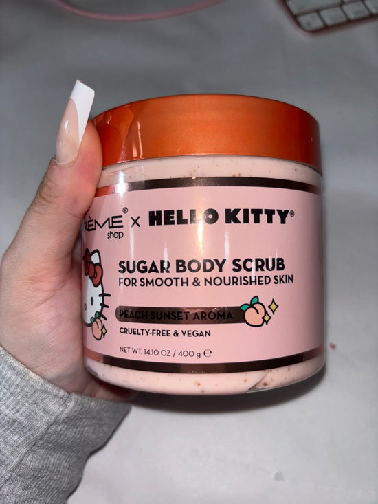 HELLO KITTY PEACH SCRUB