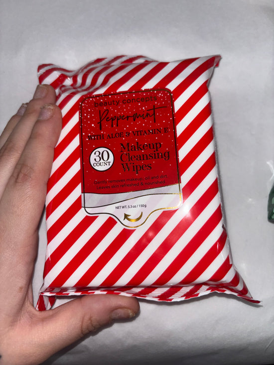 PEPPERMINT MAKEUP WIPES