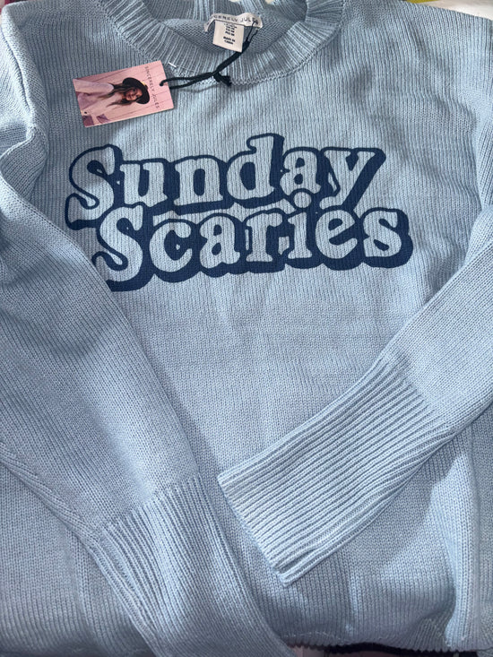 SUNDAY SCARIES SWEATER (M)